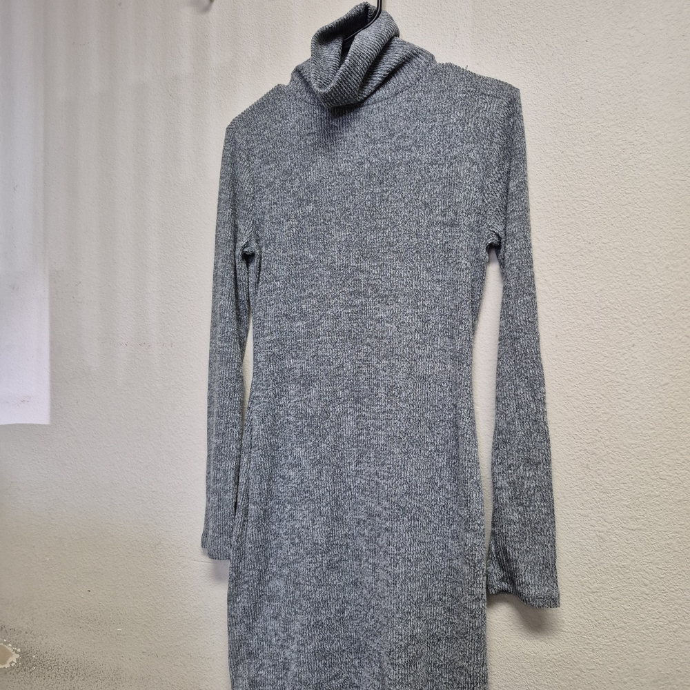 SO Charcoal Cowl Neck Sweater